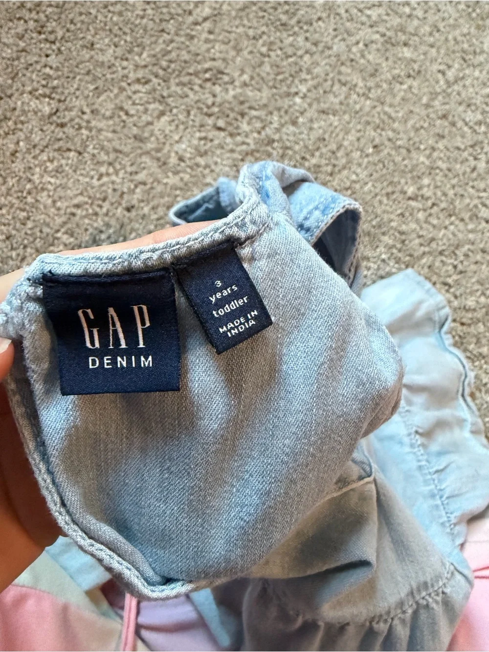 GAP sleeveless tiered
